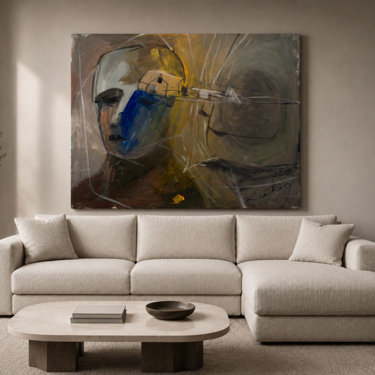 Transakcija — 60 × 70 cm, 2026 - Image 3