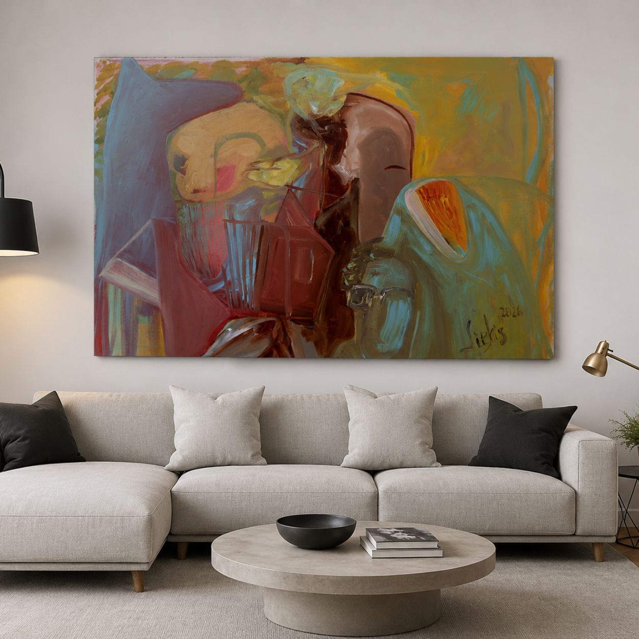 Vidinis peizažas — 60 × 80 cm, 2026 - Image 3