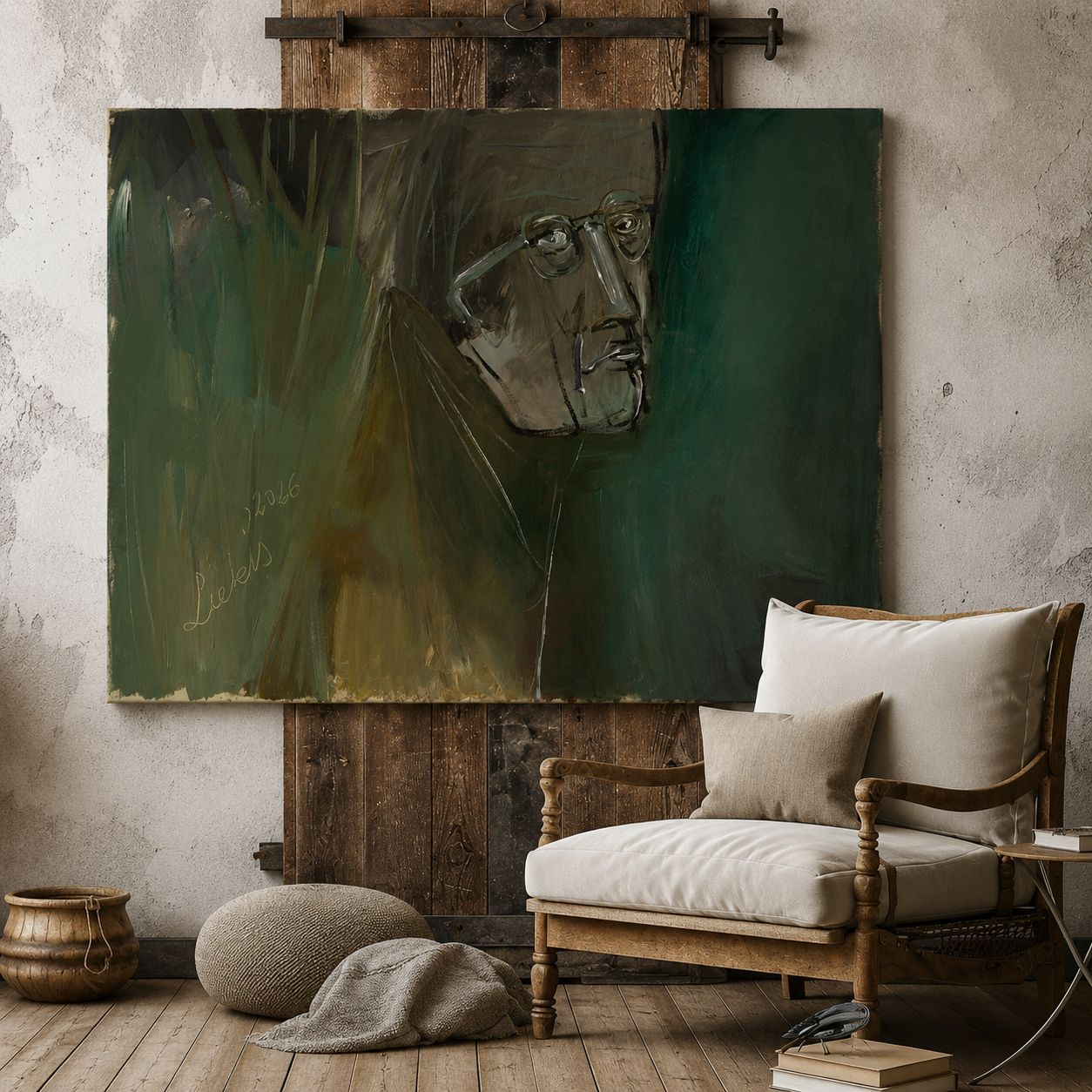 Vidinis monologas — 60 × 80 cm, 2026 - Image 3