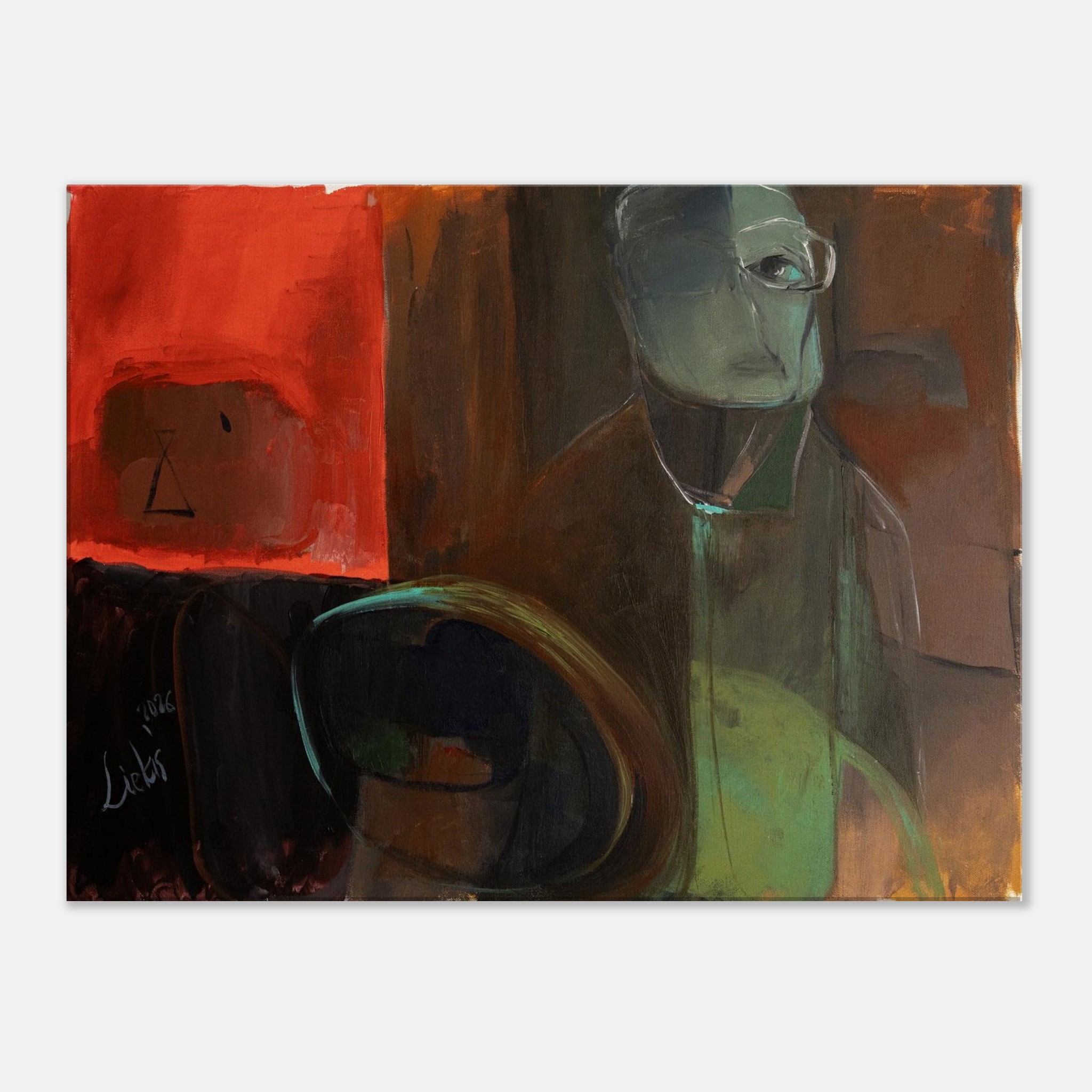 Svetimas laikas — 60 × 80 cm, Spauda
