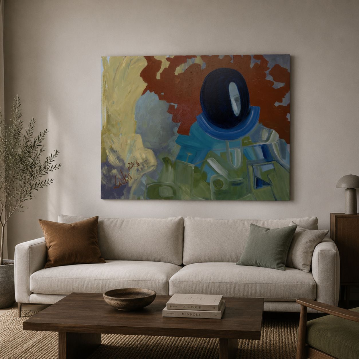 Įžvalga Nr. 1 — 60 × 70 cm, 2026 - Image 3
