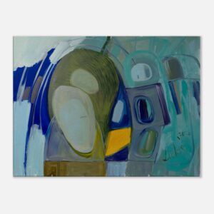 Nutilęs laikas — 60 × 80 cm, Spauda